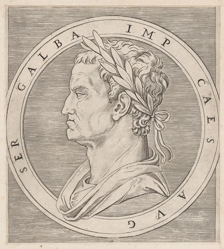 Speculum Romanae Magnificentiae: Galba, from The Twelve Caesars