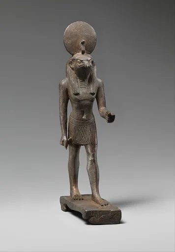 Statuette of Horus, lord of Sekhem (Letopolis)