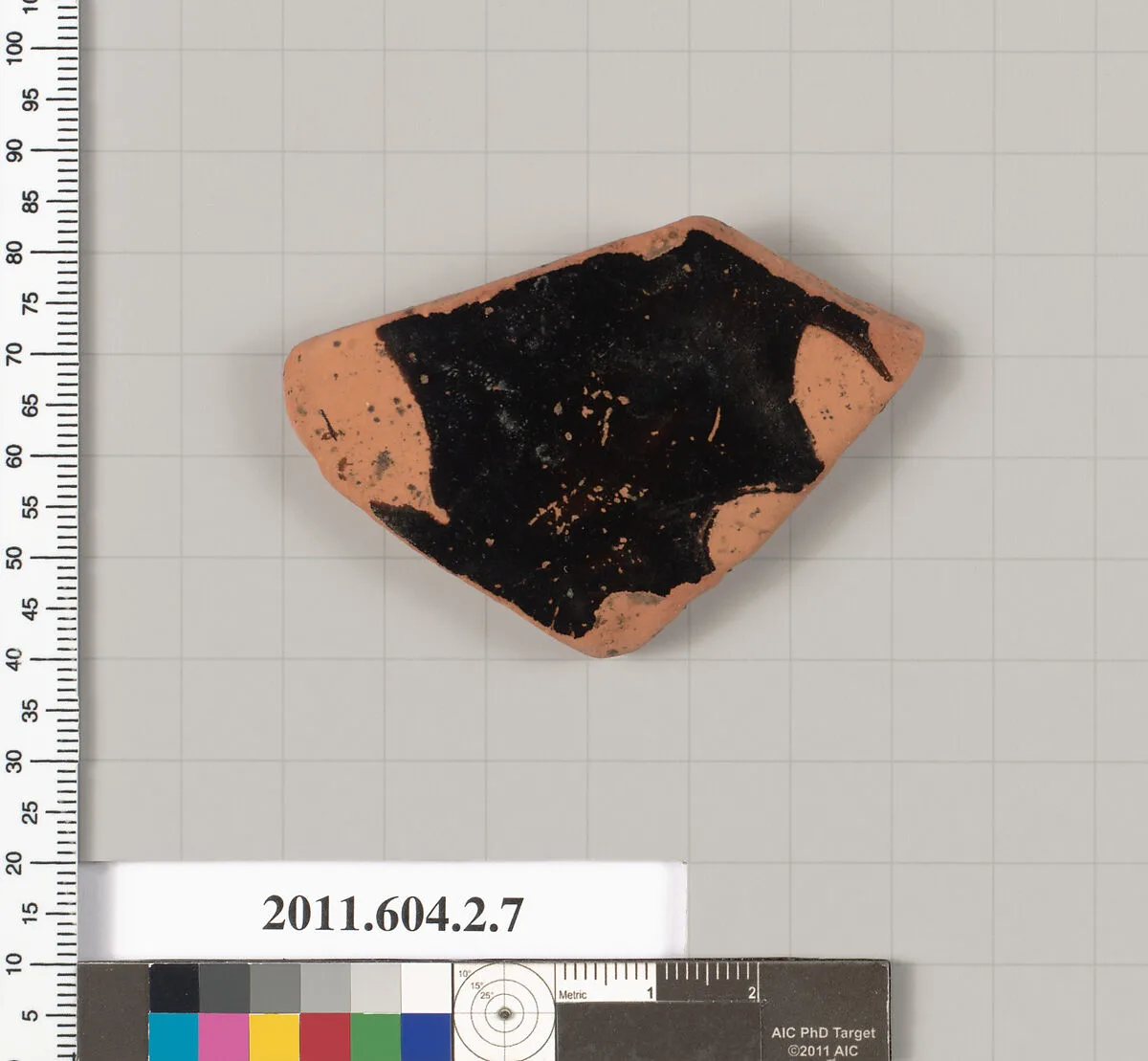 Terracotta fragment of a neck-amphora (jar) — Unknown
