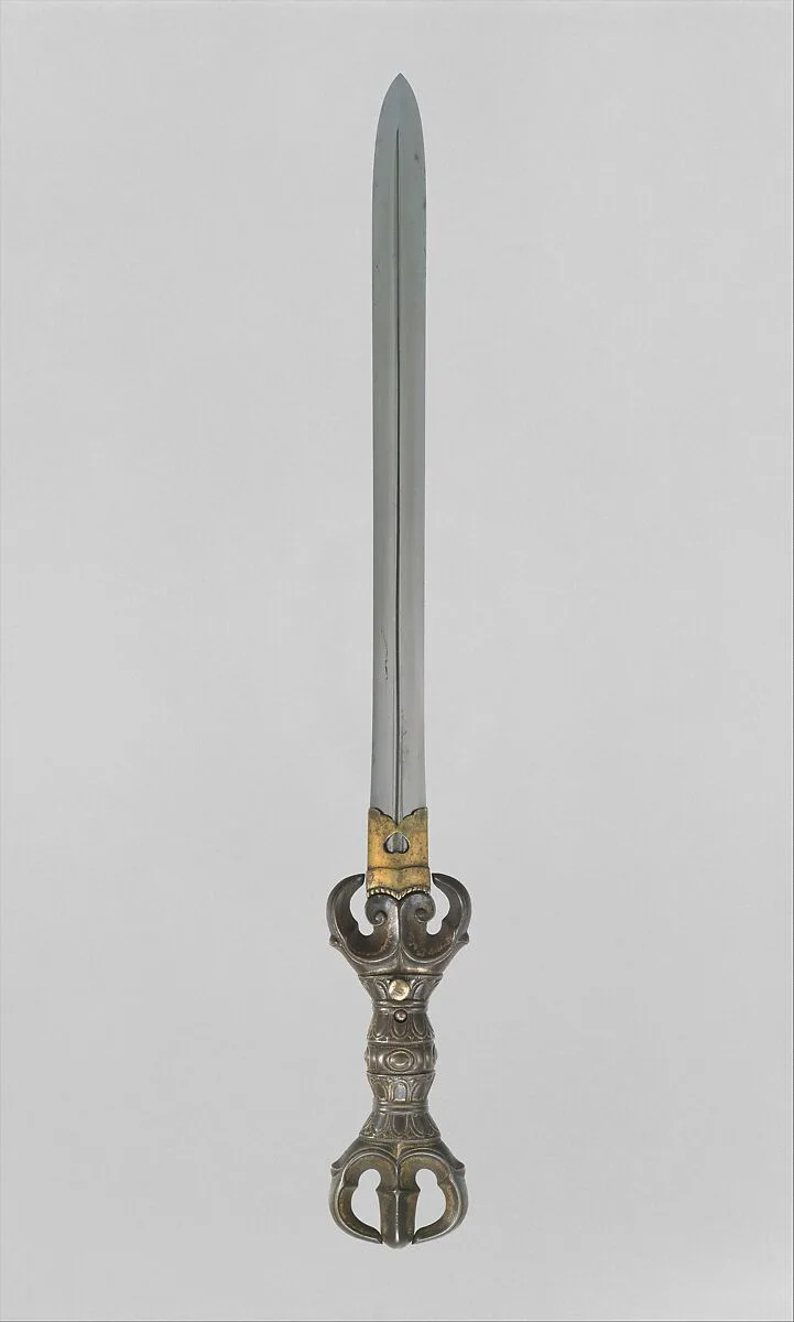 Blade and Mounting for a Double-Edged Dagger (Ken) — Unknown