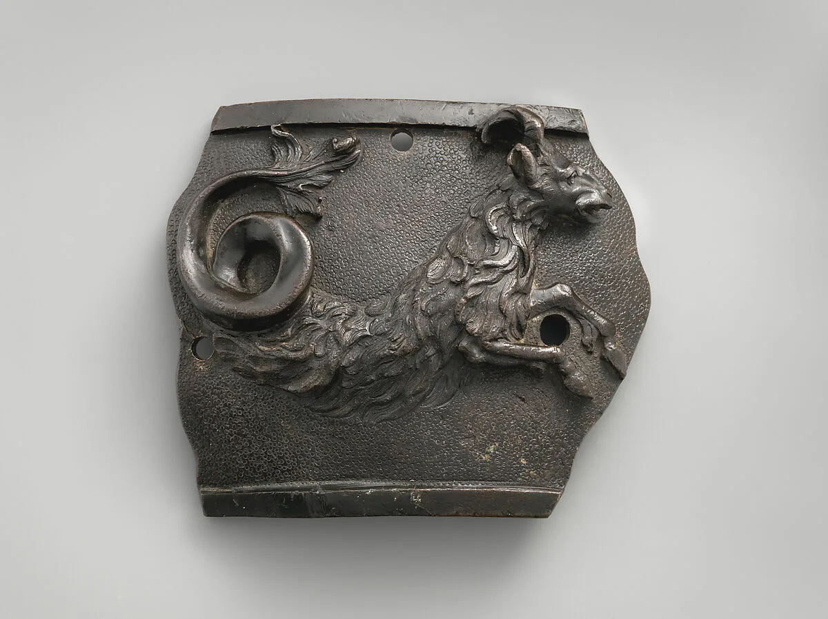 Capricorn (section of a zodiac frieze) — Unknown