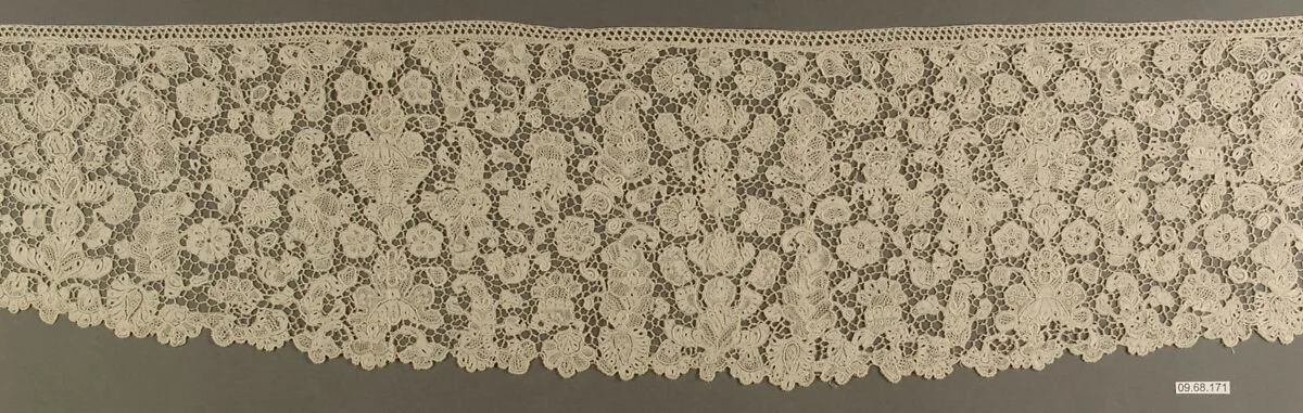 Sleeve trimming (Engageantes) — Unknown