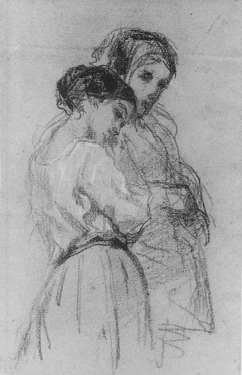 The Thorpe Sisters — William Morris Hunt