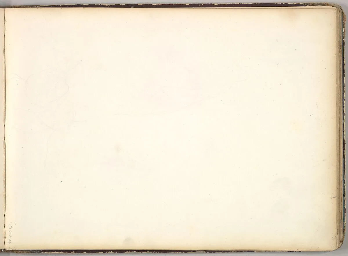 Female Nude (in Sketch Book With Drawings on Twenty-six Leaves) — Frederic, Lord Leighton