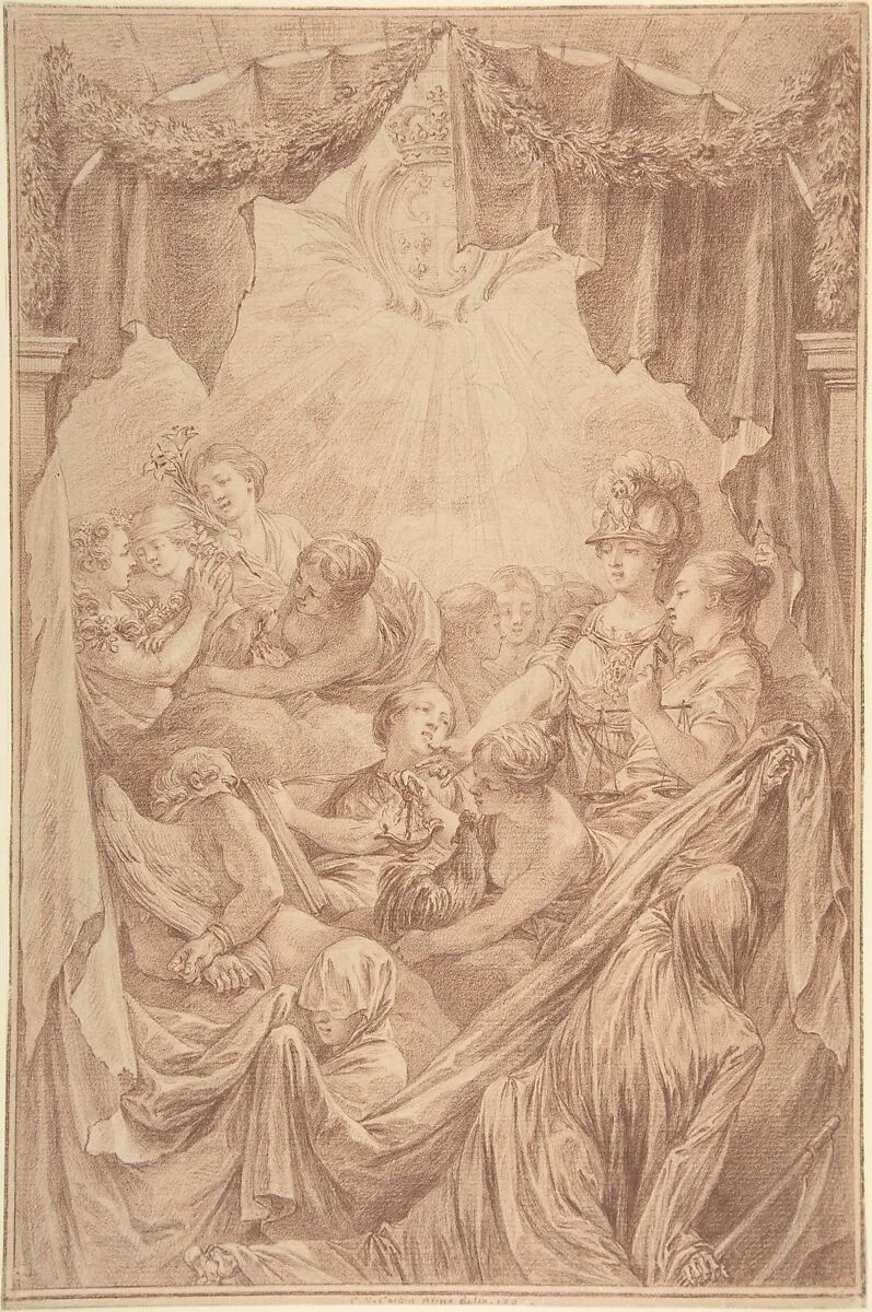 Allegory of the Life of the Dauphin — Charles Nicolas Cochin II