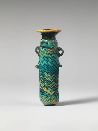 Glass alabastron (perfume bottle)