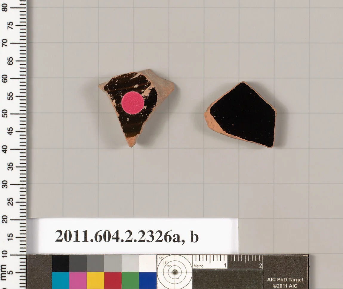 Terracotta fragments of skyphoi (deep drinking cups)? — Unknown