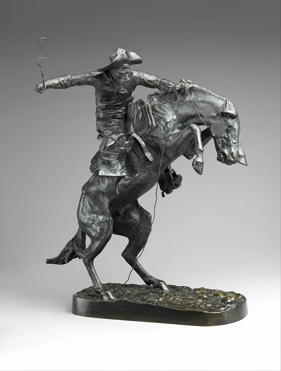 The Broncho Buster — Frederic Remington