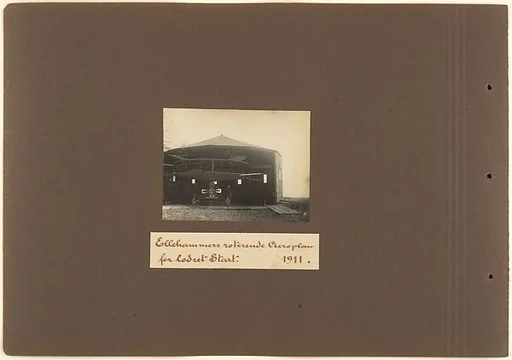 Ellehammers roterende Aeroplan for lodret Start. 1911.