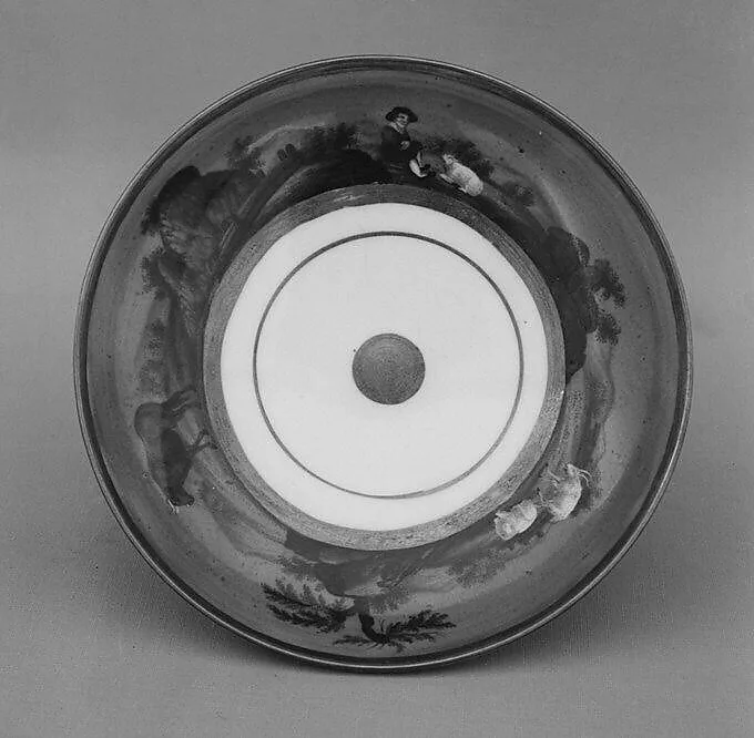 Saucer (one of six) (part of a set) — Unknown
