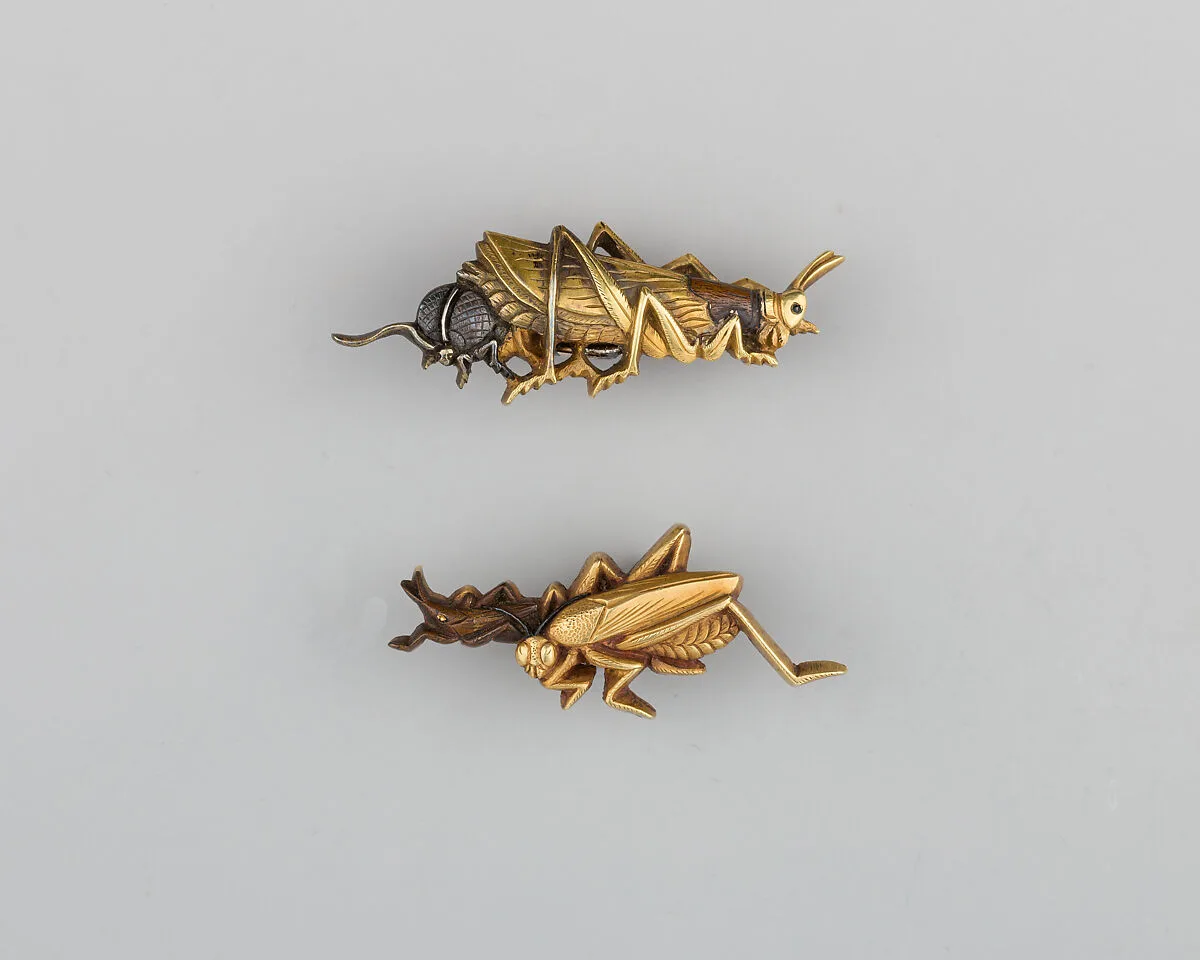 Pair of Sword-Grip Ornaments (Menuki) — Unknown