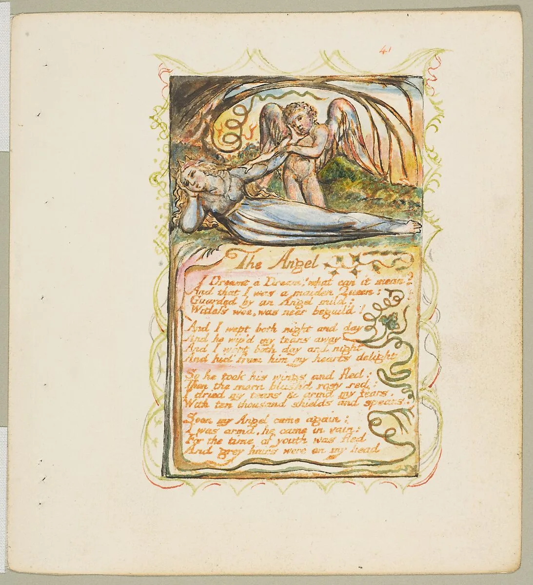 Songs of Experience: The Angel — William Blake