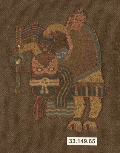 Embroidered Mantle Fragment