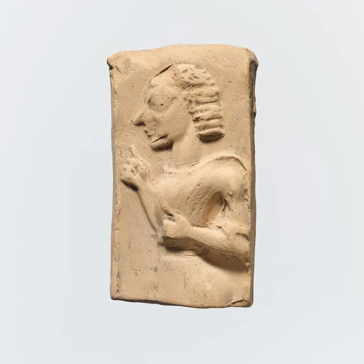 Fragment of a terracotta plaque