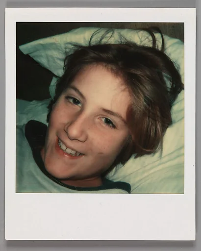 [Glenn Ives (?) in Bed]