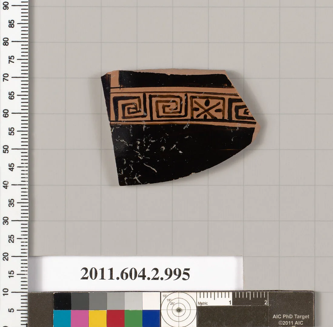 Terracotta fragment of an oinochoe (jug) — Unknown