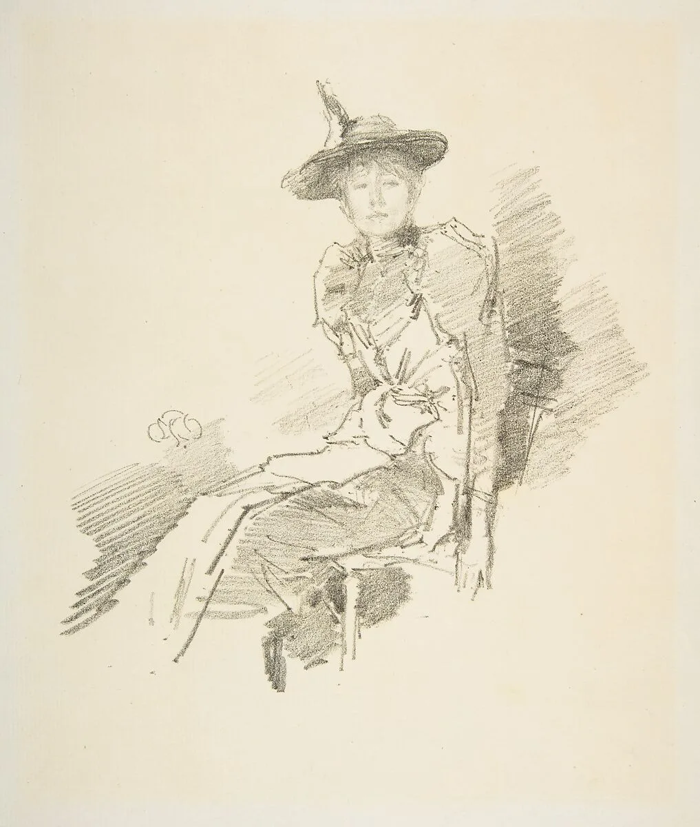 The Winged Hat — James McNeill Whistler