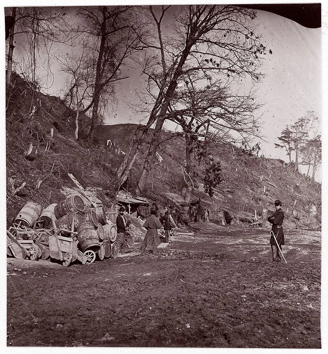 Fort Brady, Virginia — Andrew Joseph Russell|Mathew B. Brady