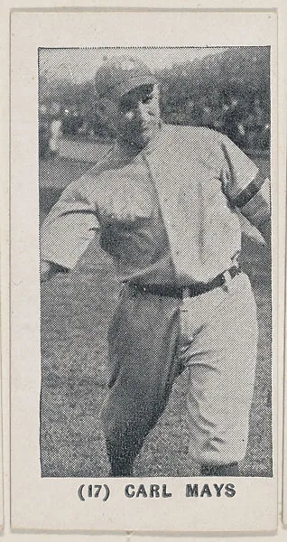 Carl Mays from the Baseball Players photo series (W502) — Unknown