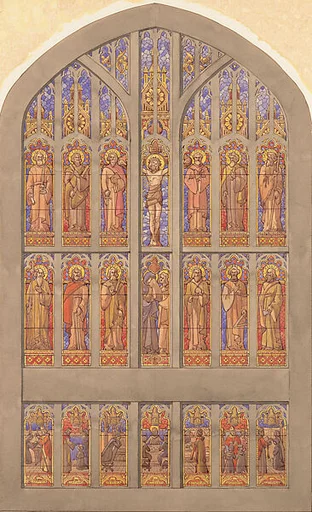 Design for a seven lancet window