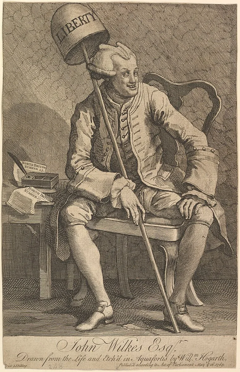 John Wilkes, Esq. — William Hogarth|John Wilkes