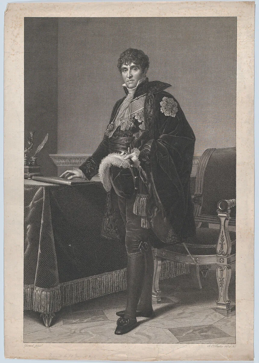 Portrait of Michel Louis Etienne, Comte Regnault de Saint-Jean d'Angély — baron François Gérard|Charles Simon Pradier
