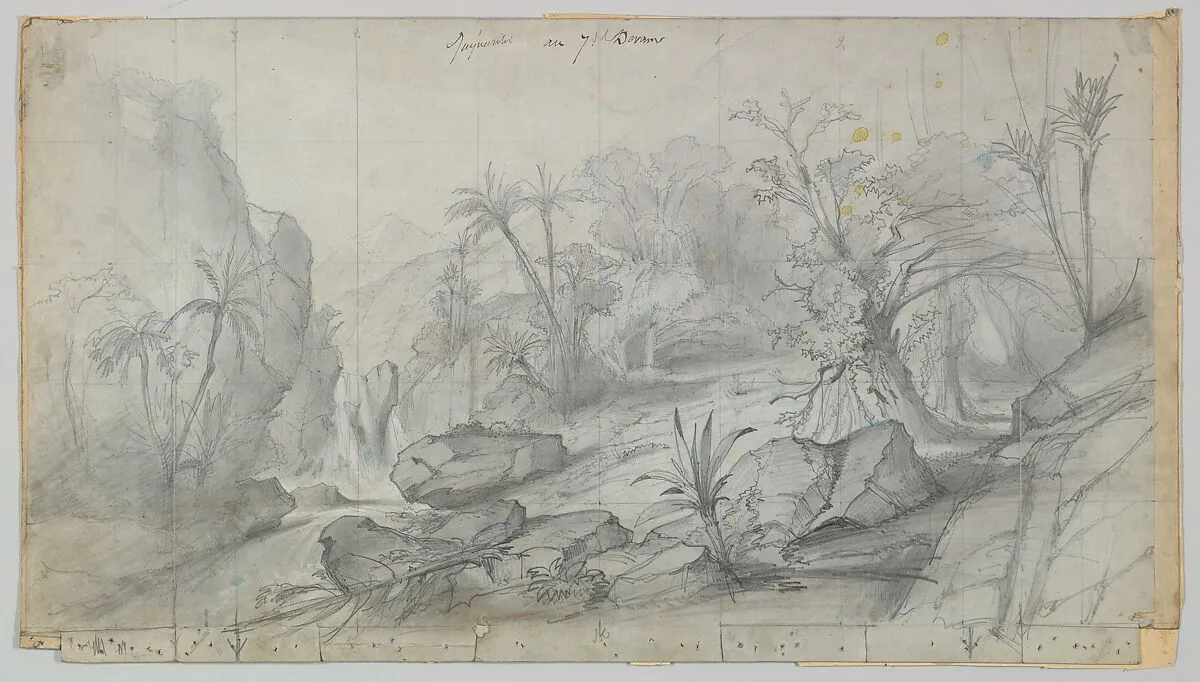 Design for a Stage Set — Eugène Cicéri