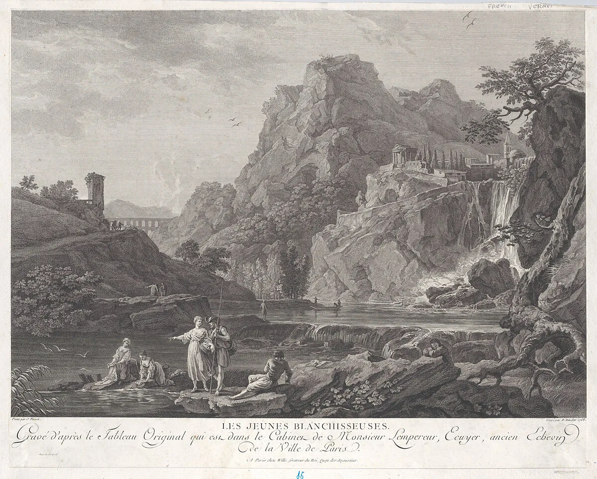 The Young Laundresses — Robert Daudet|Joseph Vernet