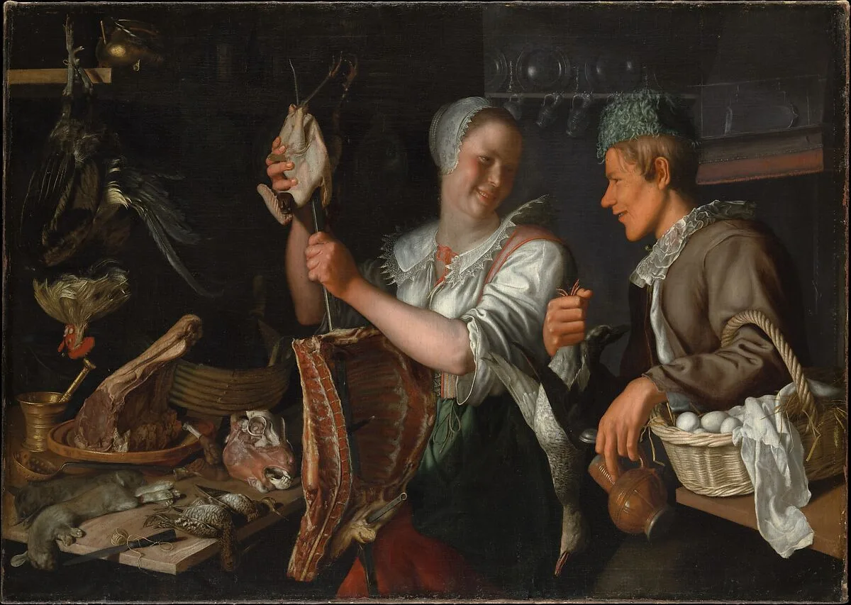 Kitchen Scene — Peter Wtewael