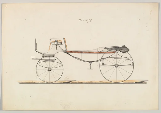 Design for Vis-à-vis/ Caleche, no. 579