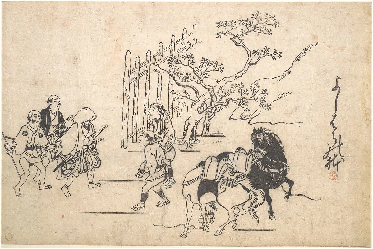 Untitled — Hishikawa Moronobu 菱川師宣