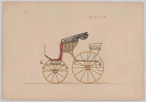 Design for Pony Phaeton, no. 4152