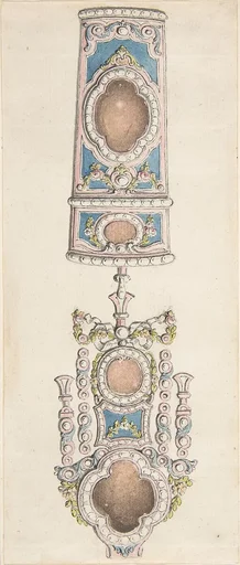 Designs for a Chatelaine and an Etui