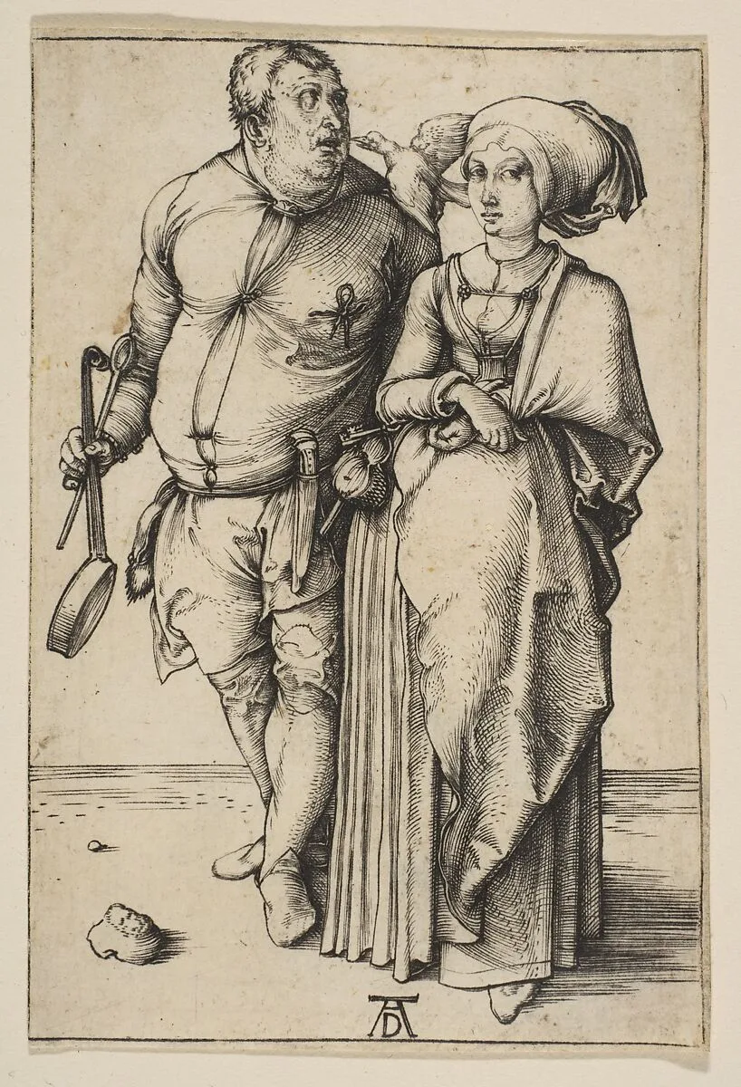 The Cook and His Wife — Albrecht Dürer