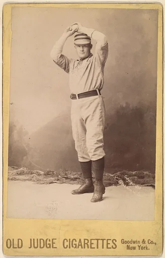 Lovett, Pitcher, Brooklyn, from the series Old Judge Cigarettes