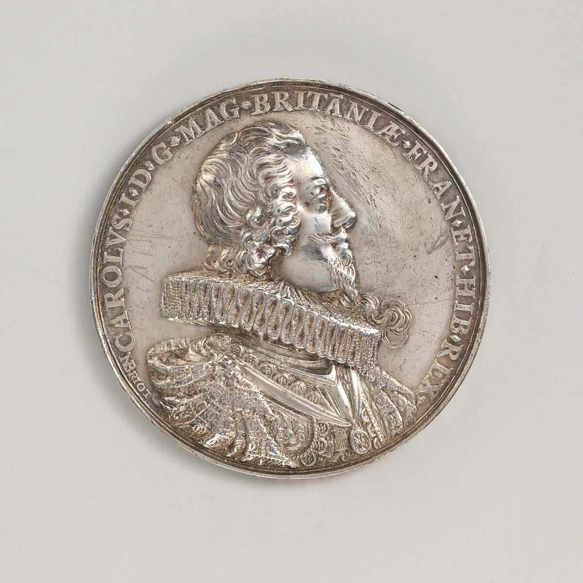 Charles I Dominion of the Seas medal — Nicholas Briot