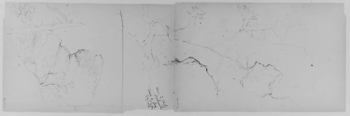 Mohonk (from Sketchbook) — Daniel Huntington