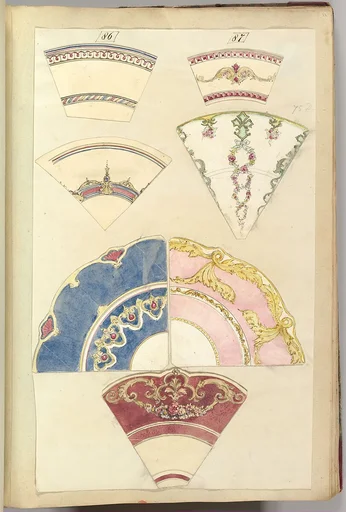 Seven Designs for Decorated Plates