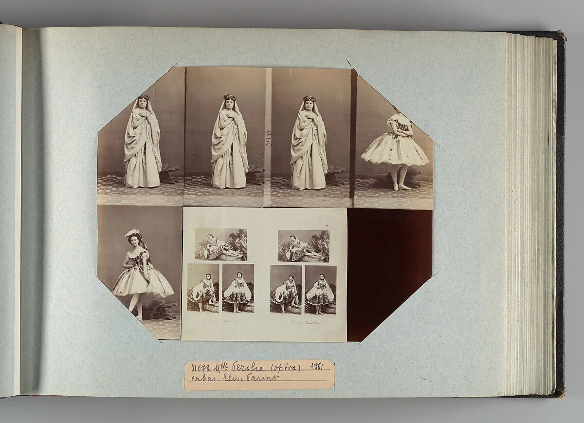 Mlle Perolie; Elise Parent — André-Adolphe-Eugène Disdéri