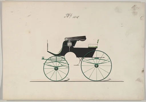 Design for Stanhope Phaeton, no. 1018