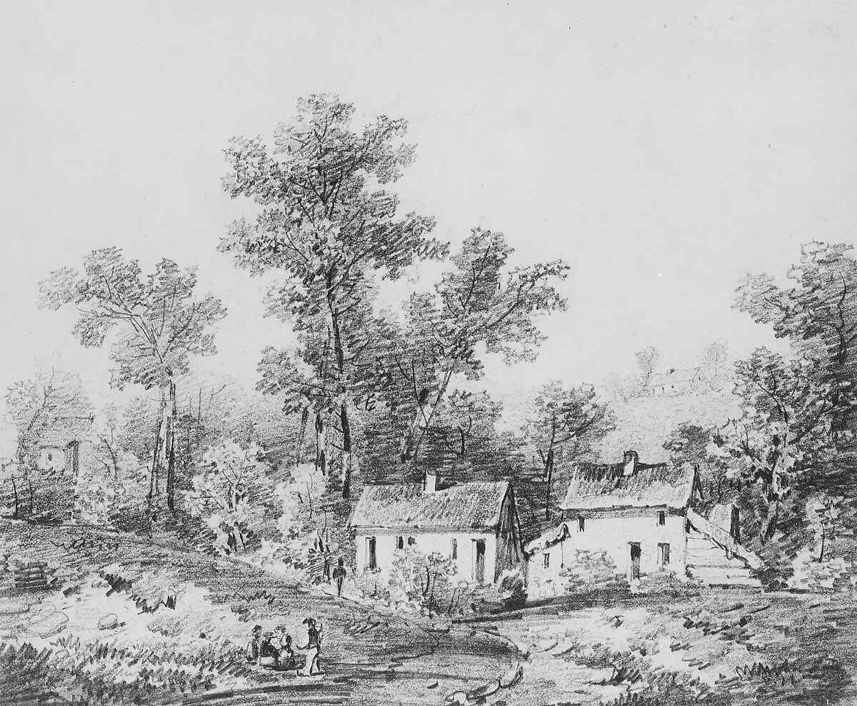 Farm Landscape (from McGuire Scrapbook) — Thomas Sidney Cooper