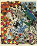 A Bower in the Arsacides, from ¦Moby Dick Deckle Edges¦ series — Frank Stella