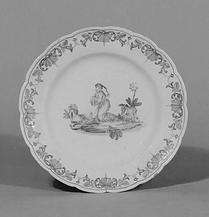 Plate — Vienna|Claudius Innocentius Du Paquier period