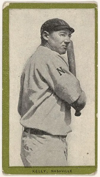 Kelly, Nashville, from the Baseball Players (Green Borders) series (T211) issued by Red Sun Cigarettes — Red Sun Cigarettes