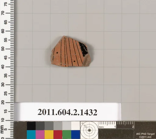 Terracotta fragment of a skyphos (deep drinking cup)