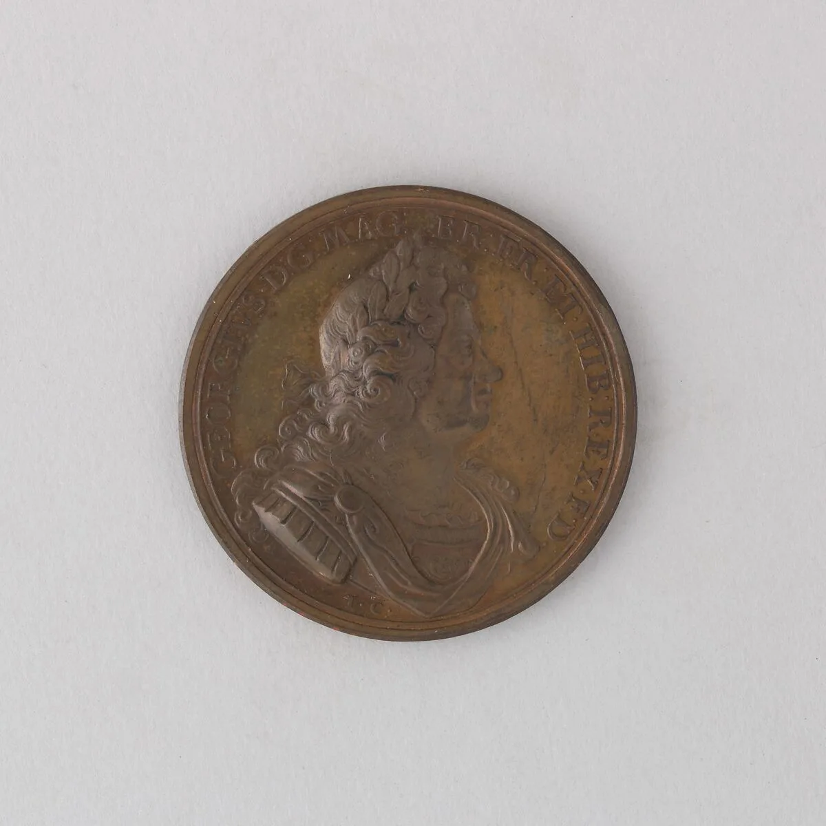 Medal Commemorating Preston Taken, Showing George I — Unknown