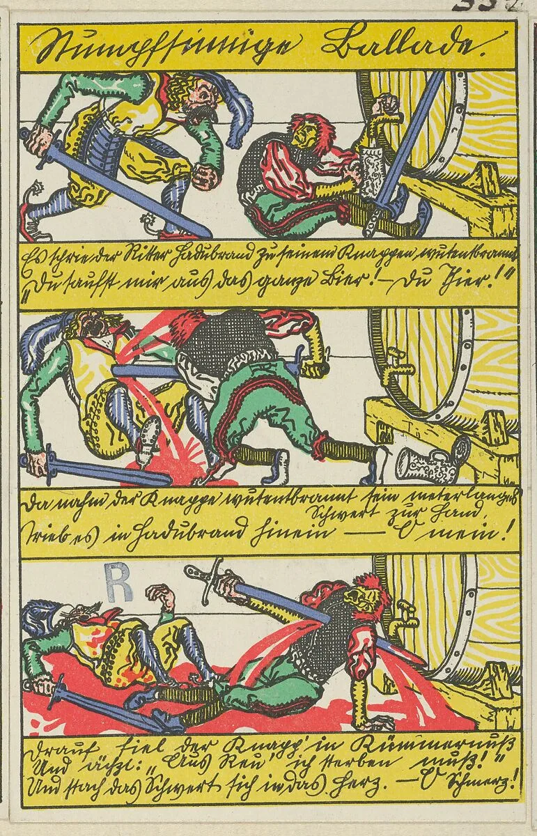 Mindless Ballad (Stumpfsinnige Ballade) — Moriz Jung|Wiener Werkstätte