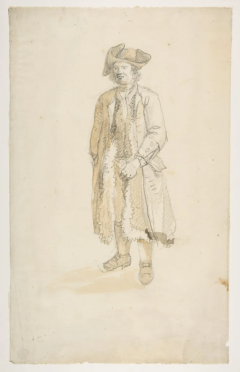 Man Standing in Three-Quarter View Facing Left — Francesco Zuccarelli