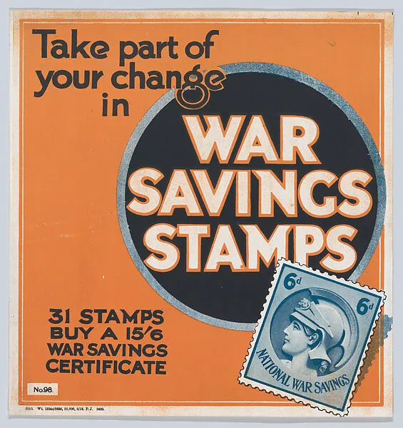 Take part of your change in war savings stamps — Anonymous, American, 20th century