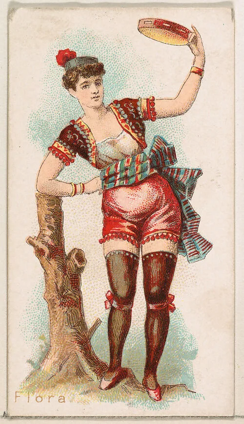 Flora, from the Ballet Queens series (N182) issued by Wm. S. Kimball & Co. — William S. Kimball & Company